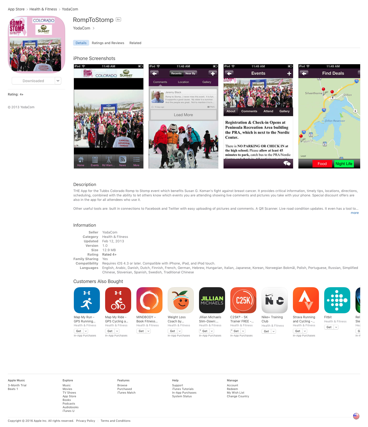 Romp To Stomp out Cancer